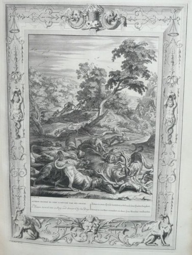 21. Actaeon killed by his dogs